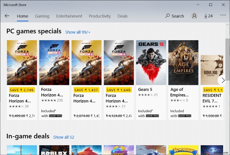 แสดงแถบเลื่อนในแอป Windows 10 Store เสมอ