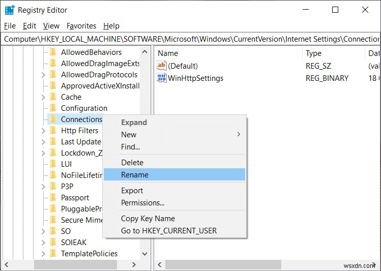 แก้ไขข้อผิดพลาด INET_E_RESOURCE_NOT_FOUND บน Windows 10 