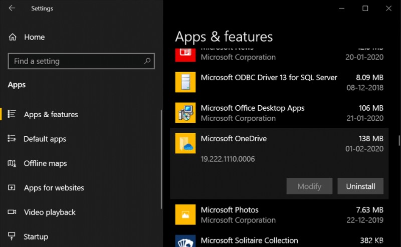 วิธีการติดตั้งหรือถอนการติดตั้ง OneDrive ใน Windows 10