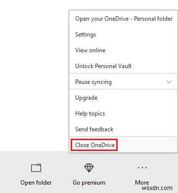 แก้ไขปัญหาการซิงค์ OneDrive บน Windows 10