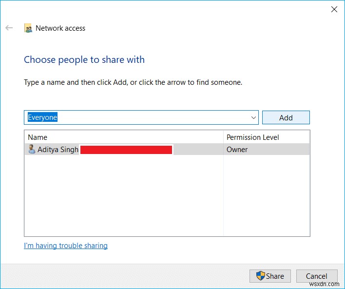 วิธีตั้งค่าการแชร์ไฟล์เครือข่ายบน Windows 10