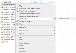 แก้ไข Cast to Device ไม่ทำงานใน Windows 10