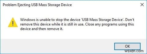 6 วิธีในการแก้ไขปัญหาการนำอุปกรณ์จัดเก็บข้อมูล USB ขนาดใหญ่ออก