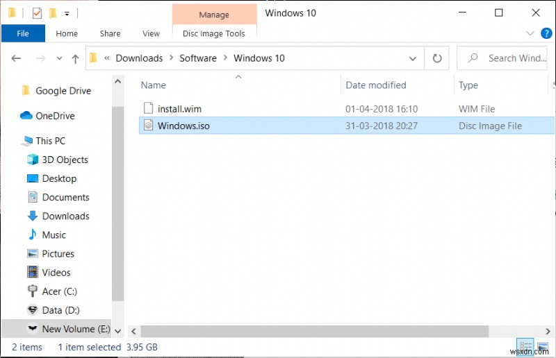 3 วิธีในการติดตั้งหรือยกเลิกการต่อเชื่อมไฟล์ ISO บน Windows 10 