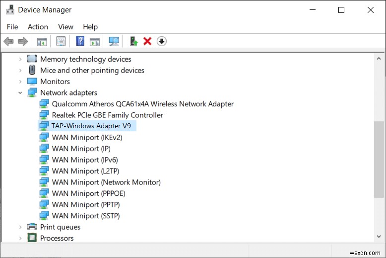TAP Windows Adapter คืออะไรและจะลบออกอย่างไร