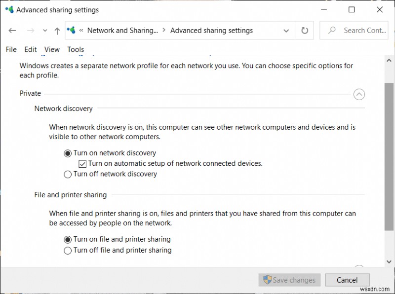 แชร์ไฟล์และเครื่องพิมพ์โดยไม่มีโฮมกรุ๊ปใน Windows 10