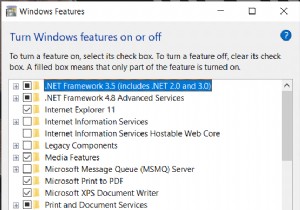 วิธีการติดตั้ง Microsoft .NET Framework 3.5 