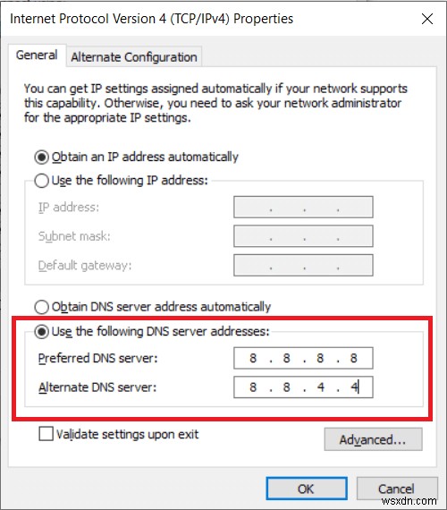 วิธีเปลี่ยนไปใช้ OpenDNS หรือ Google DNS บน Windows 