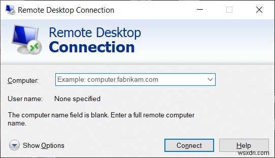 วิธีใช้แอป Remote Desktop บน Windows 10