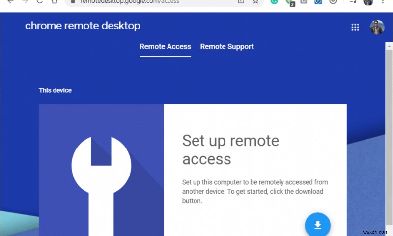 เข้าถึงคอมพิวเตอร์ของคุณจากระยะไกลโดยใช้ Chrome Remote Desktop