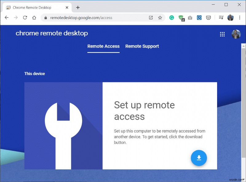 เข้าถึงคอมพิวเตอร์ของคุณจากระยะไกลโดยใช้ Chrome Remote Desktop