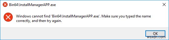 แก้ไขข้อผิดพลาด AMD Windows ไม่พบ Bin64 –Installmanagerapp.exe 