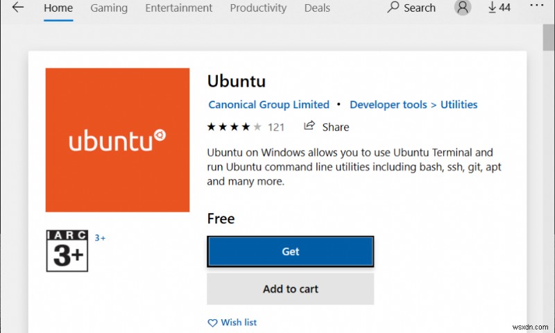 วิธีการติดตั้ง Linux Bash Shell บน Windows 10 