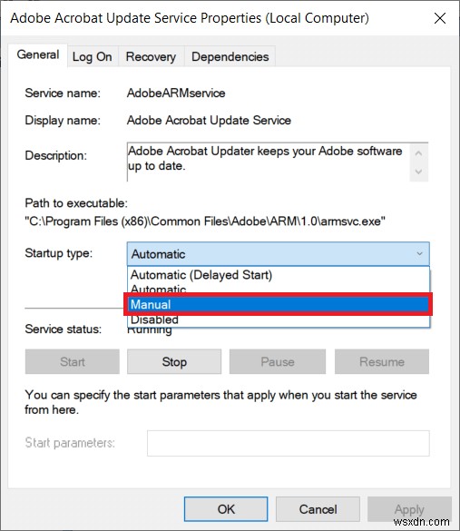 วิธีปิดการใช้งาน Adobe AcroTray.exe เมื่อเริ่มต้น