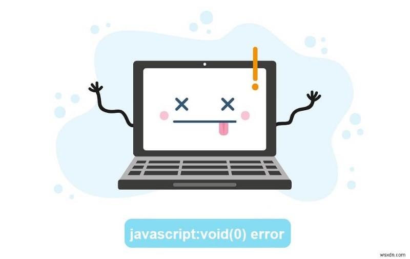 วิธีการแก้ไขข้อผิดพลาด javascript:void(0)