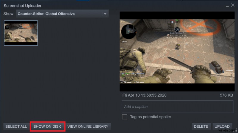 เข้าถึงโฟลเดอร์สกรีนช็อต Steam อย่างรวดเร็วบน Windows 10 