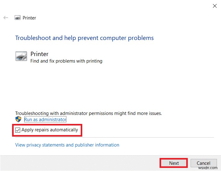 แก้ไขปัญหาเครื่องพิมพ์ทั่วไปใน Windows 10