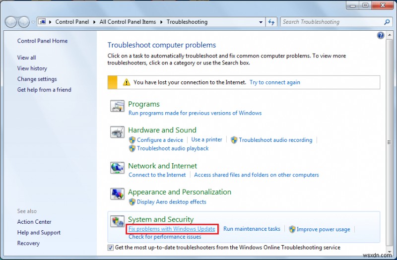 แก้ไข Windows 7 ไม่ดาวน์โหลดการอัปเดต