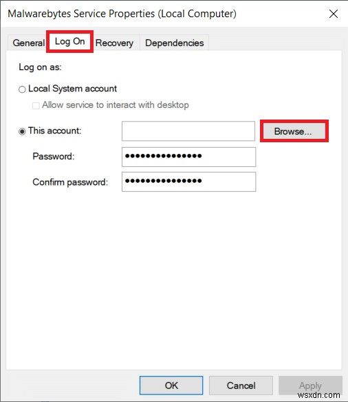 แก้ไขข้อผิดพลาด Malwarebytes ไม่สามารถเชื่อมต่อบริการได้ 