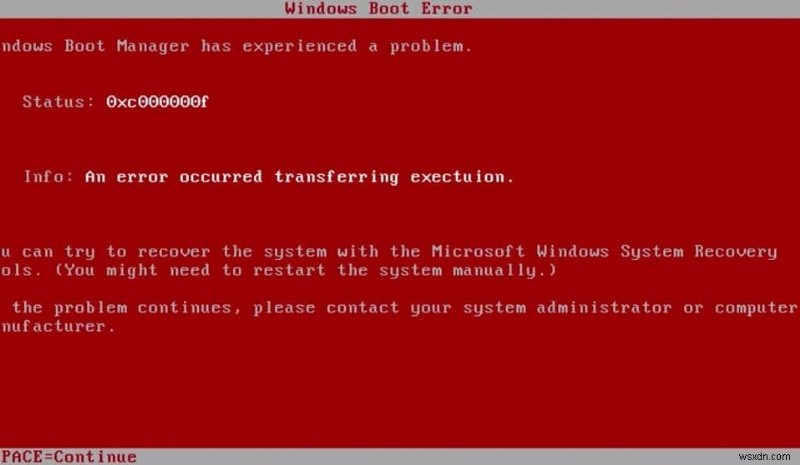 แก้ไขข้อผิดพลาดหน้าจอสีแดงแห่งความตาย (RSOD) ใน Windows 10