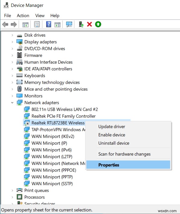 แก้ไข 5GHz WiFi ไม่แสดงใน Windows 10 