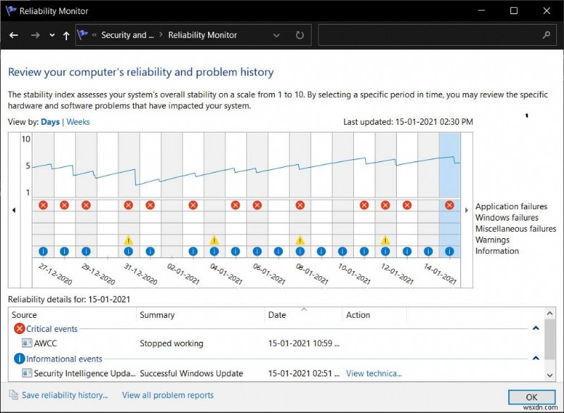 ไฟล์บันทึก BSOD อยู่ที่ไหนใน Windows 10 