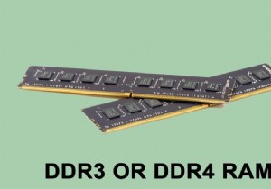 ตรวจสอบว่าประเภท RAM ของคุณเป็น DDR3 หรือ DDR4 ใน Windows 10 