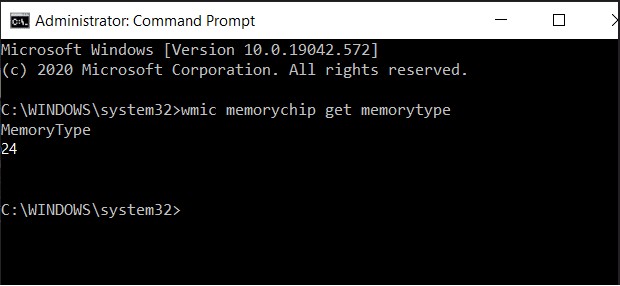 ตรวจสอบว่าประเภท RAM ของคุณเป็น DDR3 หรือ DDR4 ใน Windows 10 