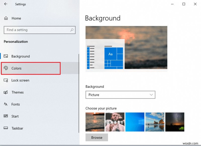 แก้ไขพื้นหลังเดสก์ท็อปสีดำใน Windows 10 