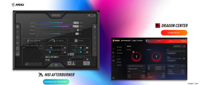 วิธีแสดงอุณหภูมิ CPU และ GPU บนทาสก์บาร์ 