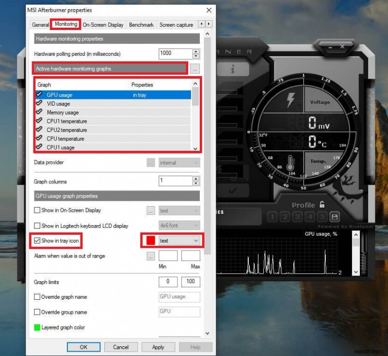 วิธีแสดงอุณหภูมิ CPU และ GPU บนทาสก์บาร์ 