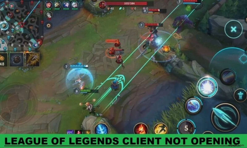 วิธีแก้ไข League Of Legends Client ไม่เปิดประเด็น 