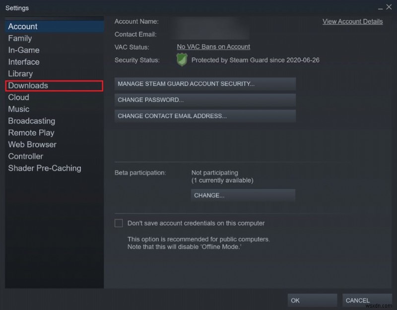 แก้ไขข้อผิดพลาด Steam Corrupt Disk บน Windows 10