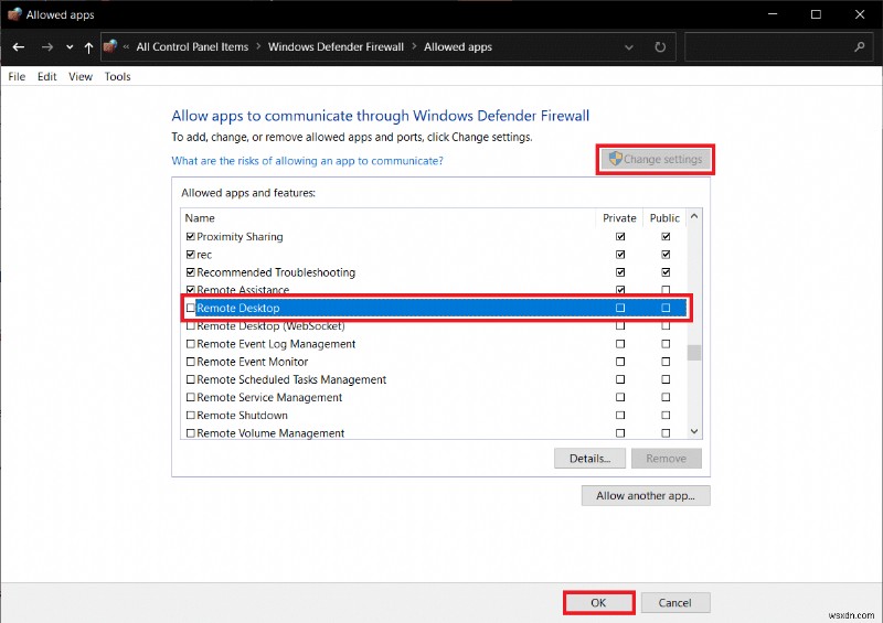 วิธีการบล็อกหรือเลิกบล็อกโปรแกรมในไฟร์วอลล์ Windows Defender