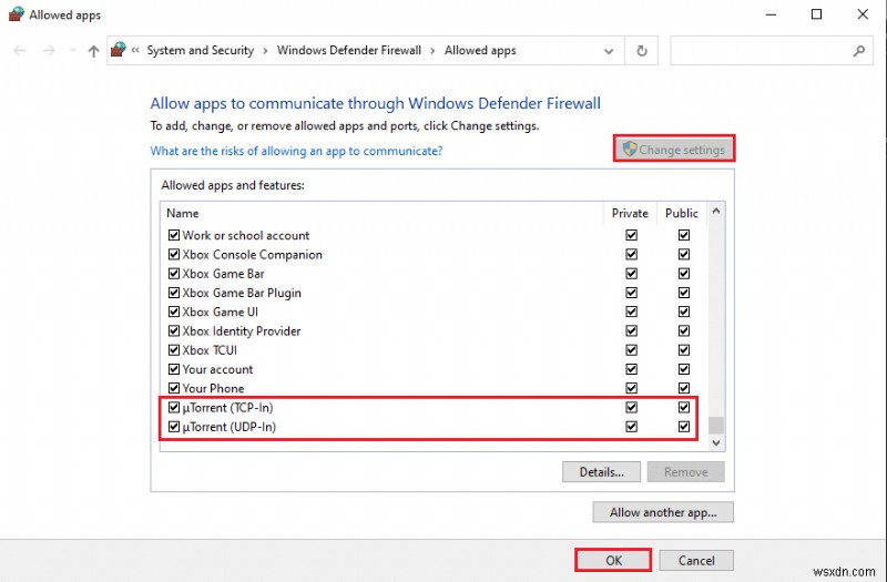 วิธีการบล็อกหรือเลิกบล็อกโปรแกรมในไฟร์วอลล์ Windows Defender