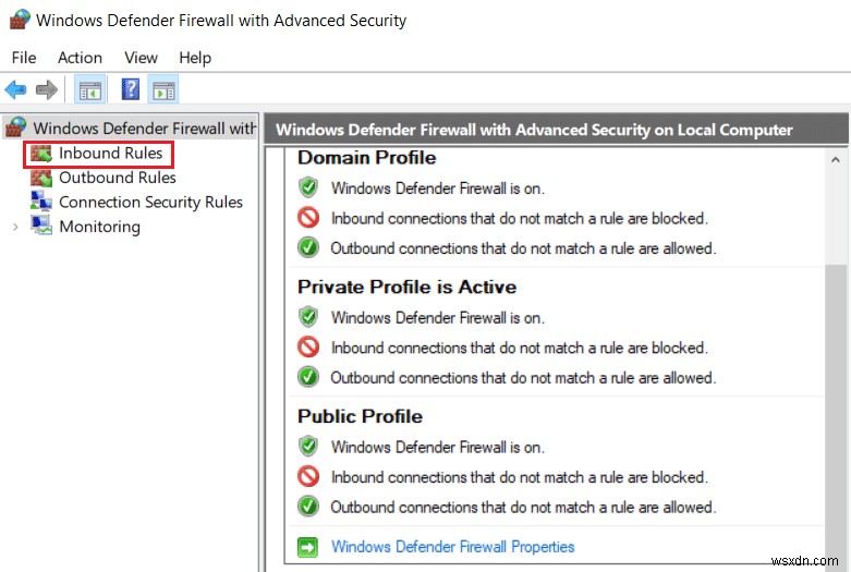 วิธีการบล็อกหรือเลิกบล็อกโปรแกรมในไฟร์วอลล์ Windows Defender