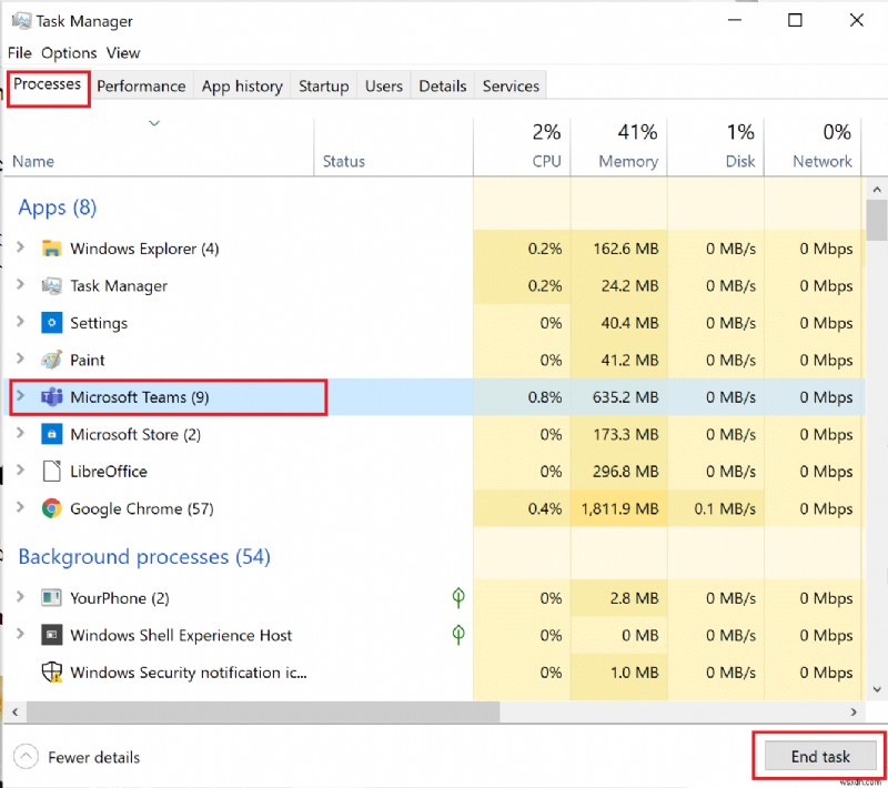 แก้ไข Microsoft Teams ช่วยให้เริ่มต้นใหม่ได้ 