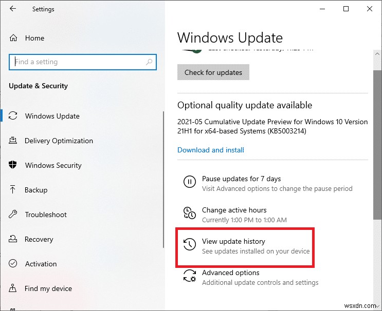 แก้ไขข้อผิดพลาด Windows Update 0x800704c7 