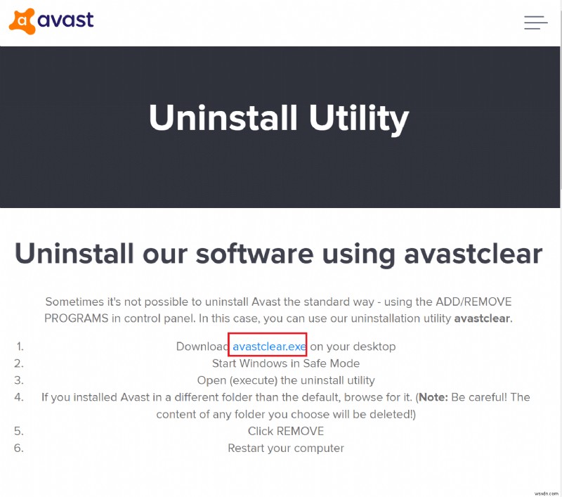 วิธีแก้ไข Avast ไม่เปิดบน Windows 