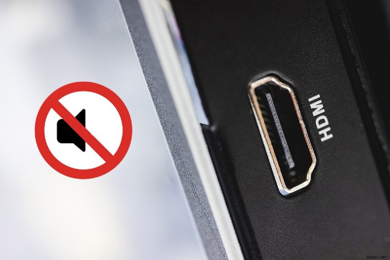 แก้ไข HDMI No Sound ใน Windows 10 เมื่อเชื่อมต่อกับทีวี 