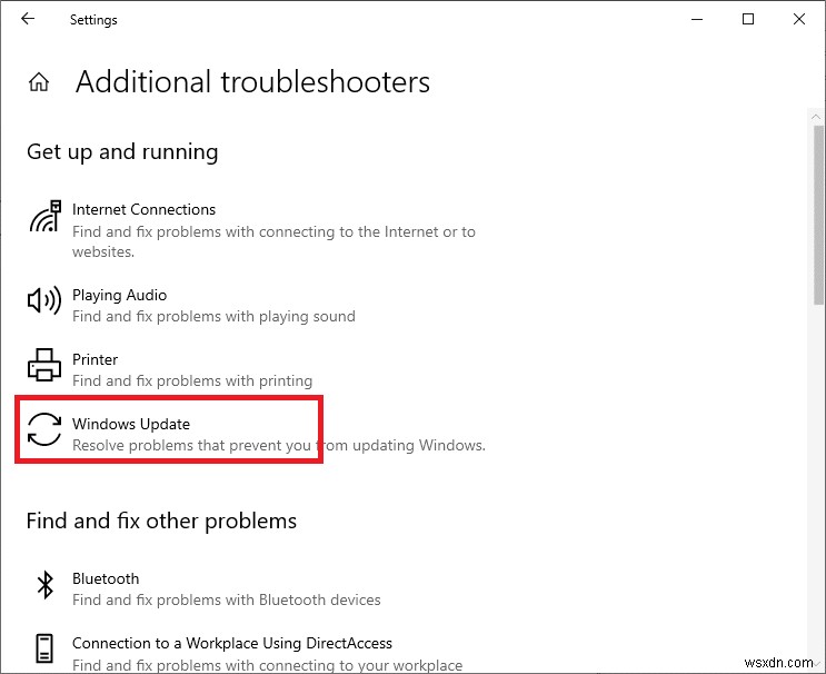 แก้ไขข้อผิดพลาด Windows Update 0x80070005