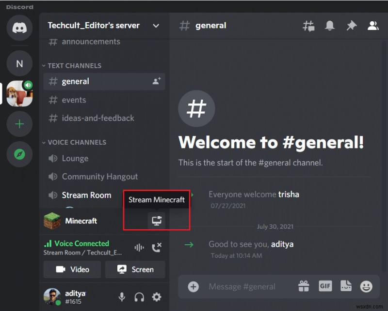 วิธีการถ่ายทอดสดบน Discord 