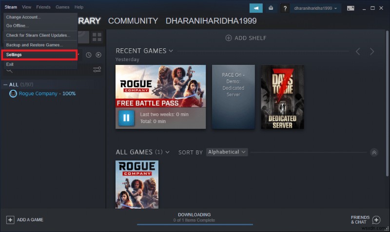 วิธีแก้ไข Steam ไม่ดาวน์โหลดเกม 