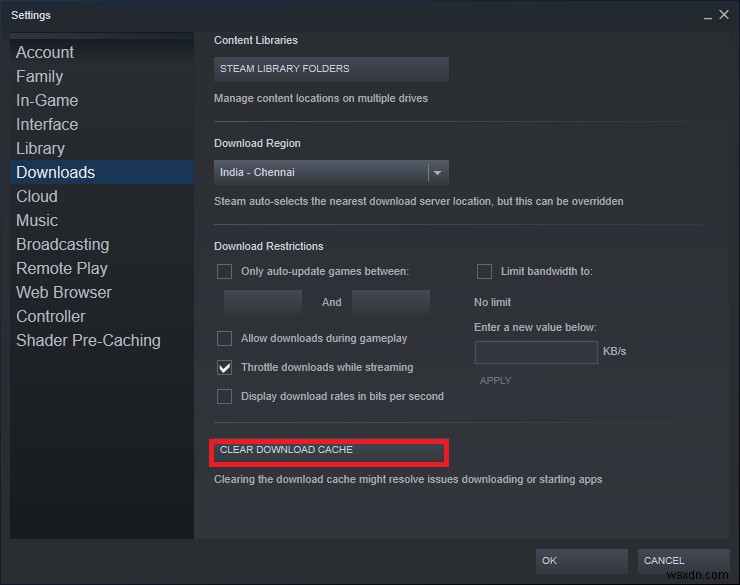 วิธีแก้ไข Steam ไม่ดาวน์โหลดเกม 