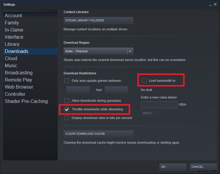 วิธีแก้ไข Steam ไม่ดาวน์โหลดเกม 