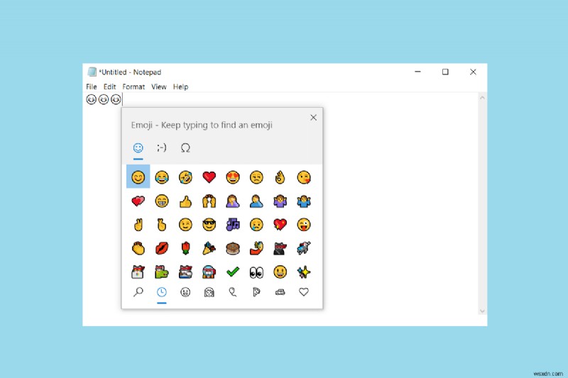 วิธีใช้ Emojis บน Windows 10 