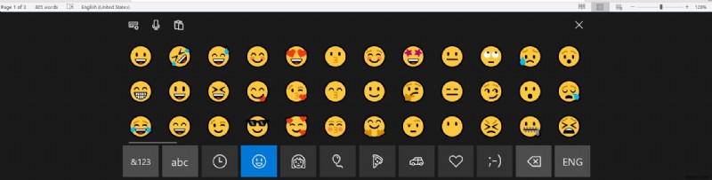 วิธีใช้ Emojis บน Windows 10 