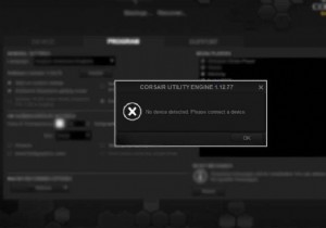 วิธีแก้ไข iCUE ตรวจไม่พบอุปกรณ์ 