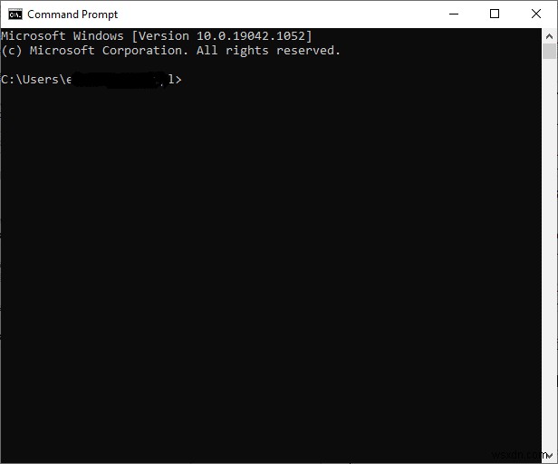 แก้ไข Command Prompt ปรากฏขึ้นแล้วหายไปใน Windows 10 