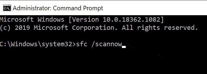 แก้ไข Command Prompt ปรากฏขึ้นแล้วหายไปใน Windows 10 